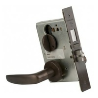 Commercial Grade 1 Mortise Keyed Entry Single Cylinder Entrance Lock Door Lever Set with Deadbolt