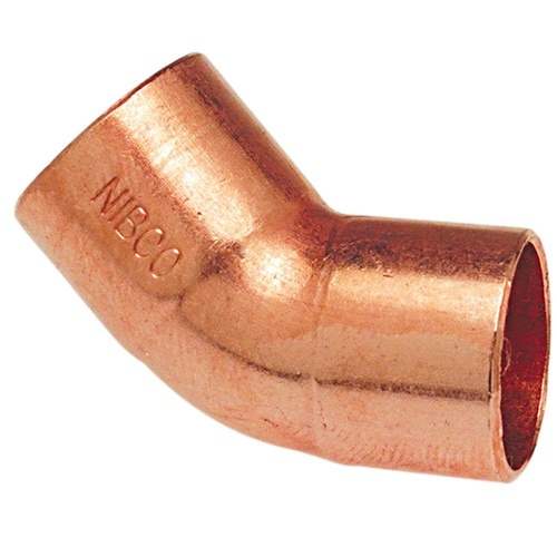 1 - 1/4 Copper 45 Degree Elbow