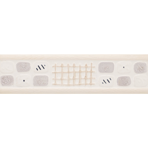 3.5" x 12" Ceramic Trim Tile (43907)